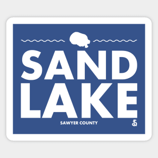 Sawyer County, Wisconsin - Sand Lake Sticker